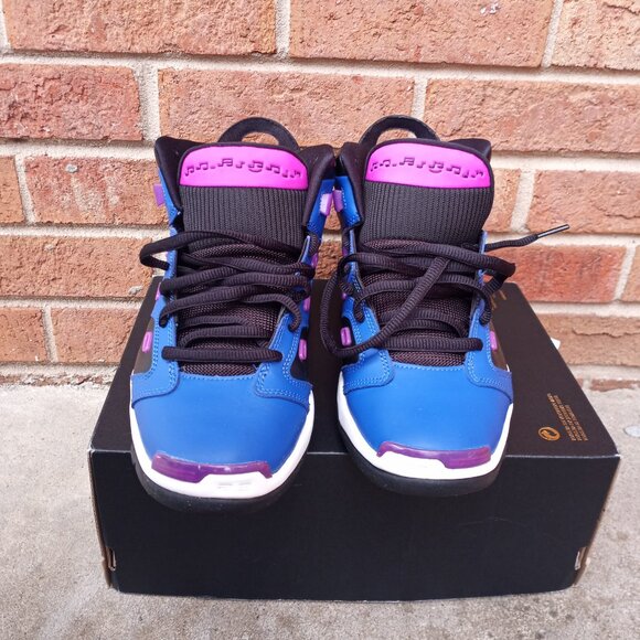 Jordan 6-17-23 GS 'Hyper Royal Hyper Violet Sneakers - Size: 7 (Boys) - Picture 9 of 9